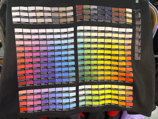 Printed Color Chart